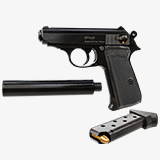 Pistol 05 Black URP HDRP Textures
