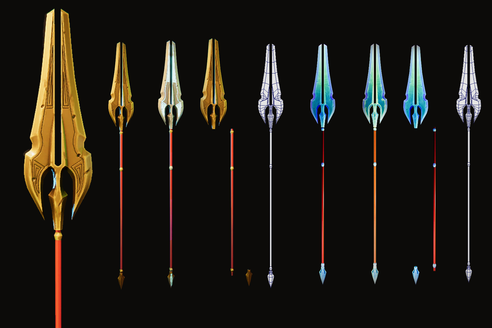 Stylized Long Blade Heavy | 3D 무기 | Unity Asset Store