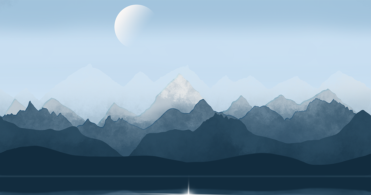 Night Mountain lake [SEAMLESS] | 2D Environments | Unity Asset Store