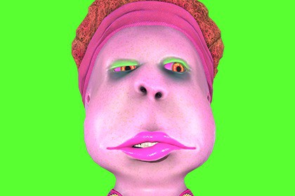 Funky Cartoon Woman – Candy