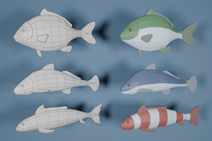 Low Poly Fish