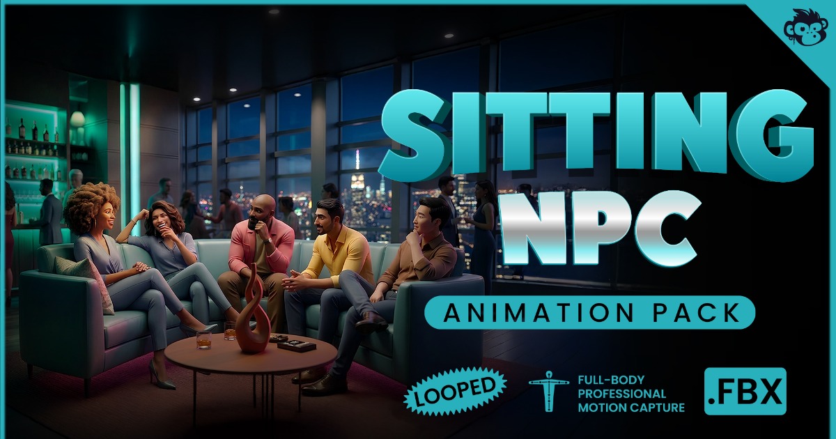Npc Animation Sitting NPC Animation Pack | 3D Animations | Unity Asset Store