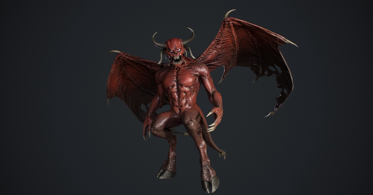 Demon_3 | 3D 생물 | Unity Asset Store