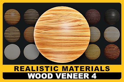 Realistic Materials - Wood Veneer 4