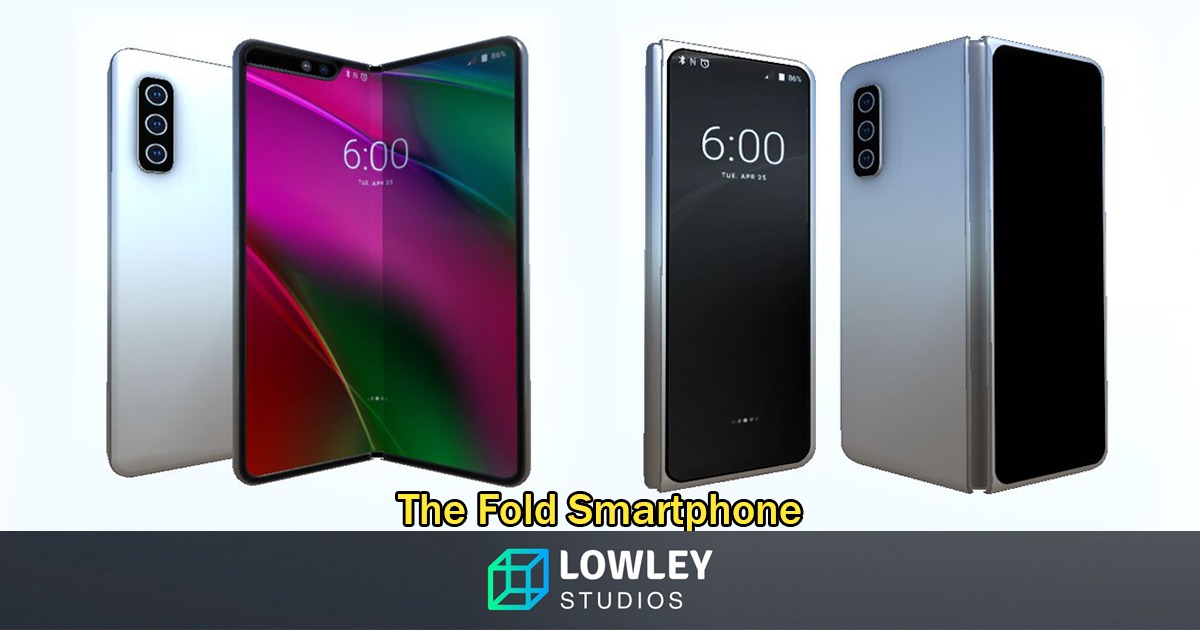 Phone Screen For Unity The Fold Smartphone | 3D Electronics | Unity Asset Store