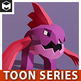 Fish Monster Toon Series