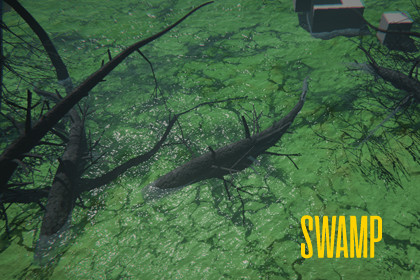 Swamp / Water shader (URP)