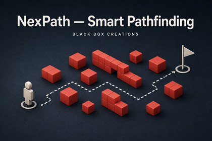 NexPath — A* Grid Pathfinding & Navigation