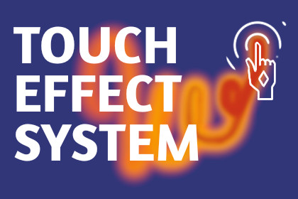 Touch Effect System: visual feedback & interactive trail effects for UI