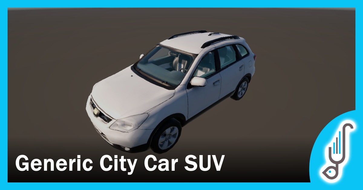 Generic City Car SUV | 3D Land | Unity Asset Store