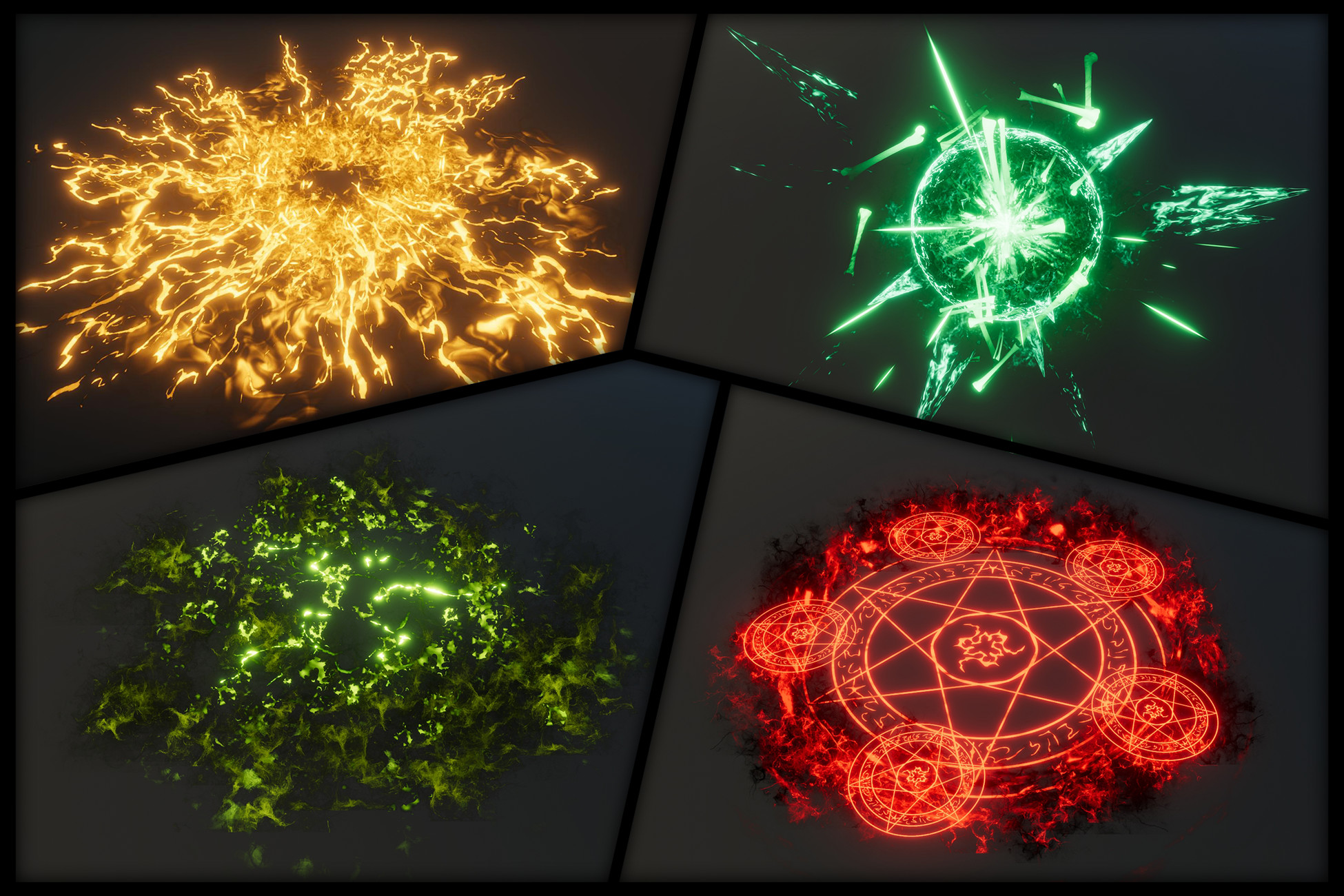 Bundle Magic Effects 1 | VFX Particles | Unity Asset Store