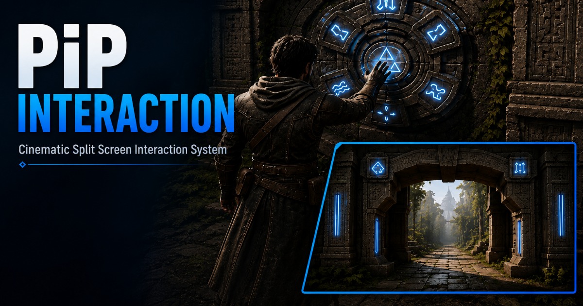 3d Gui Text Cinematic split screen interaction system | 3D GUI | Unity Asset Store
