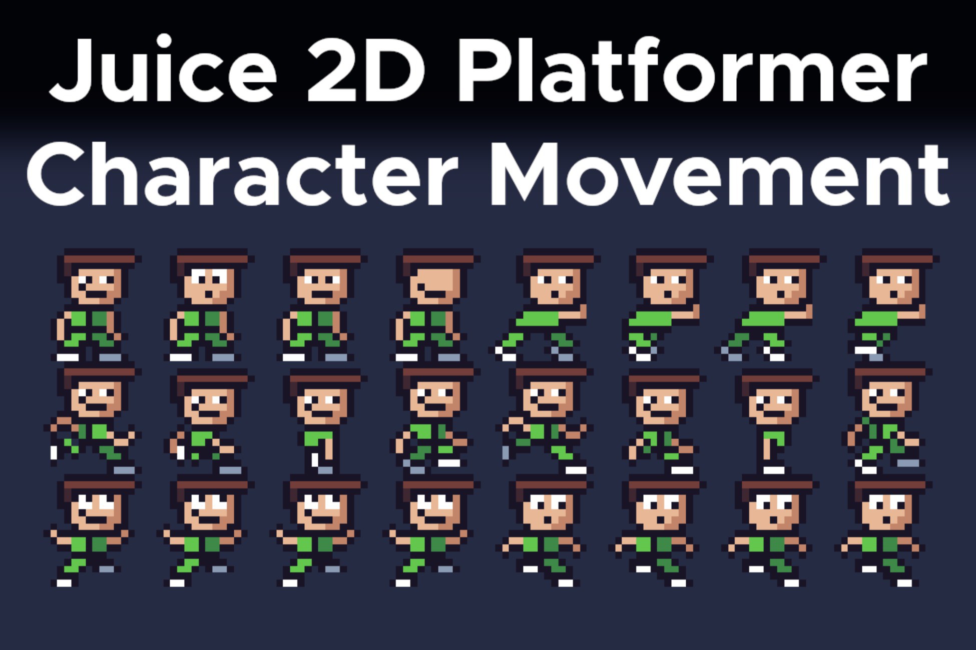 Juice 2D Platformer Character Movement by Symon Jack