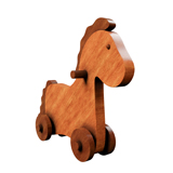 Vintage Wooden Toy Horse