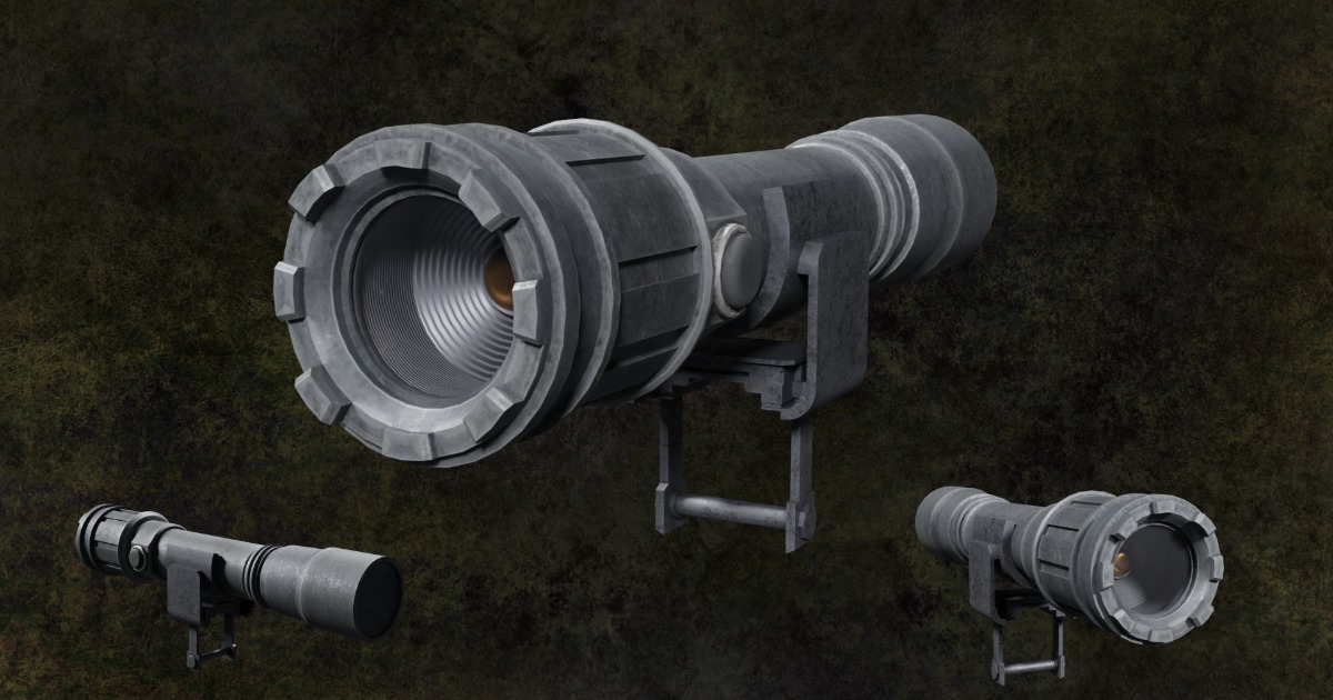 Lantern Item Series Alter Glow FlashLight G1 - N2 | 3D Industrial ...