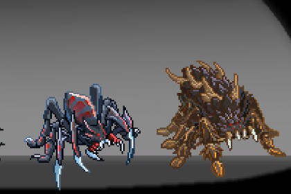 Pixel_2D_Character_Spider