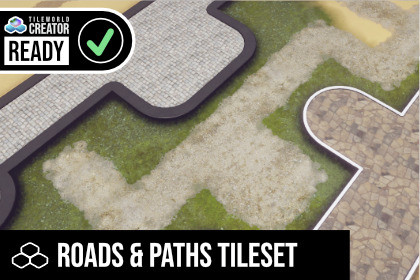 Roads & Paths Tileset