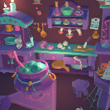 Witch's Kitchen - Hand-Painted 3D Props Pack