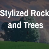 Stylized Rocks and Trees