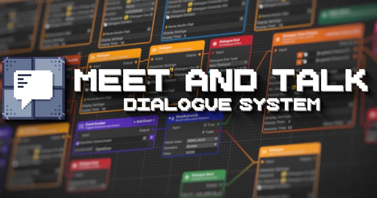Unity Talks Meet and Talk - Dialogue System | Free Version | Visual Scripting ...