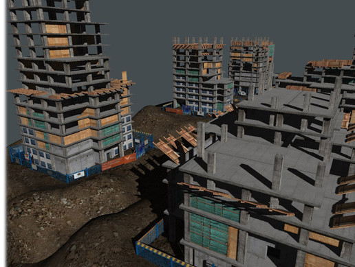 Construction buildings | 3D Urban | Unity Asset Store