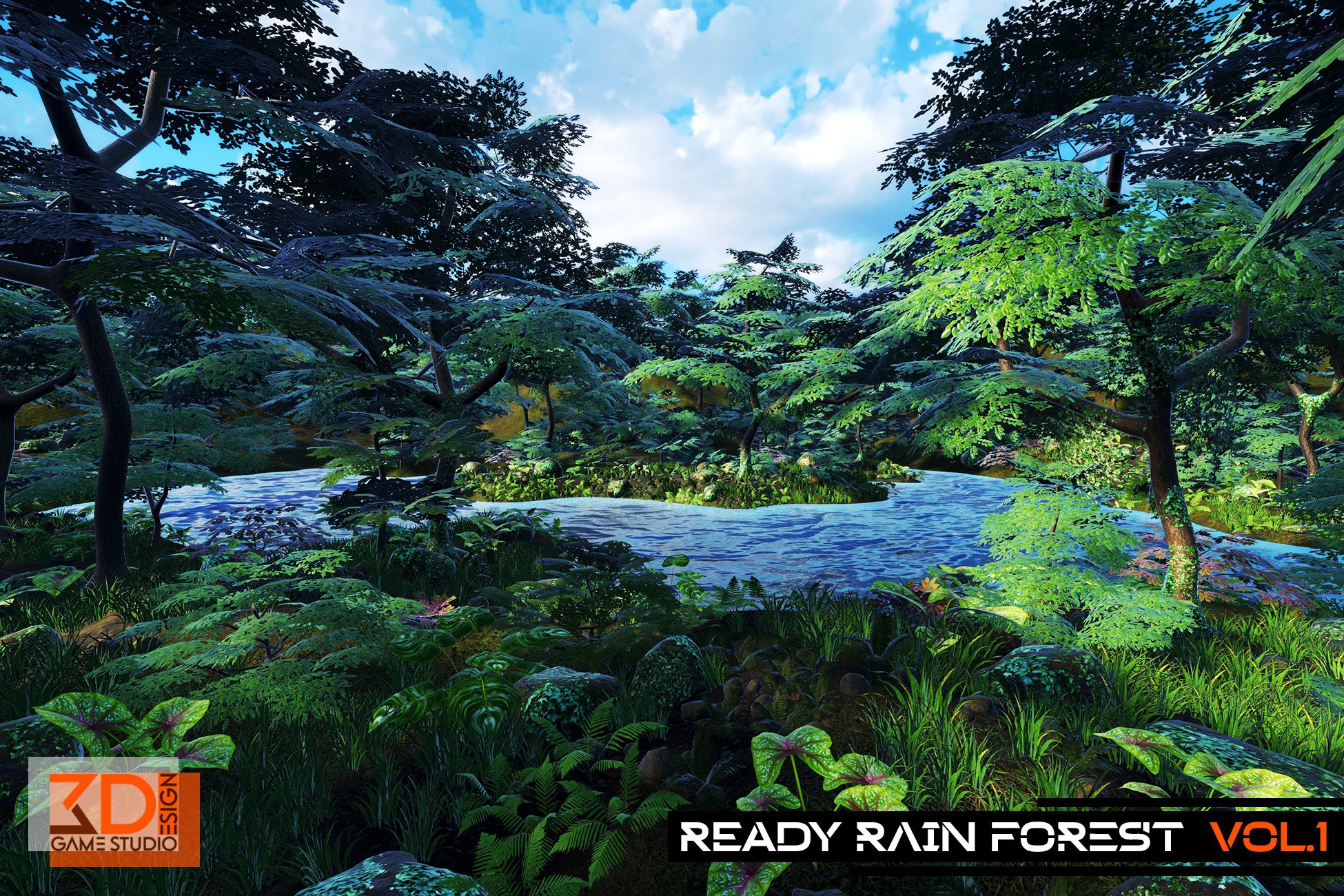 Ready Rain Forest Vol.1 | 3D Trees | Unity Asset Store