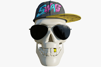 Swag Skull URP and HDRP Textures