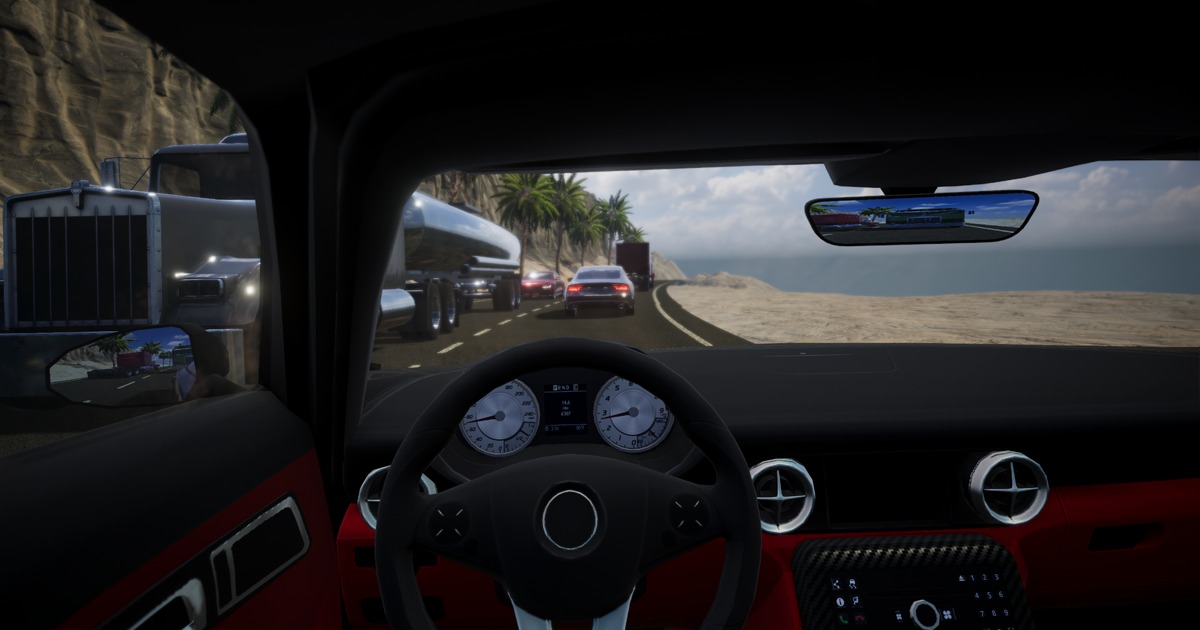 Car interior 17 | 3D Land | Unity Asset Store