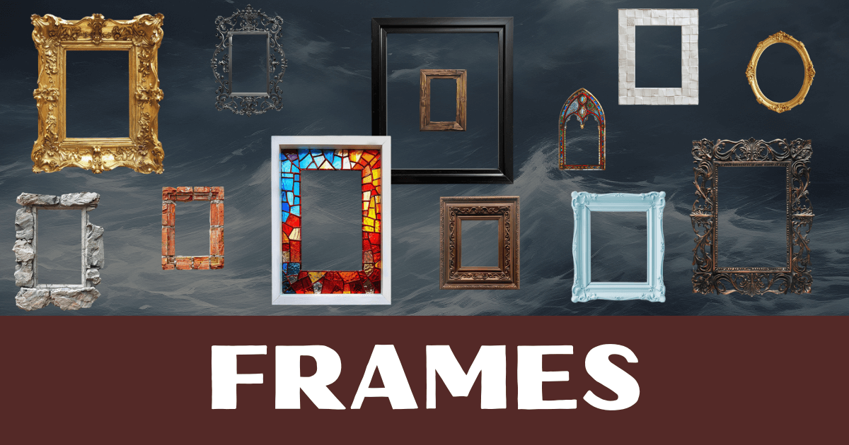 120 Frames for Wall Decor | 2D Icons | Unity Asset Store