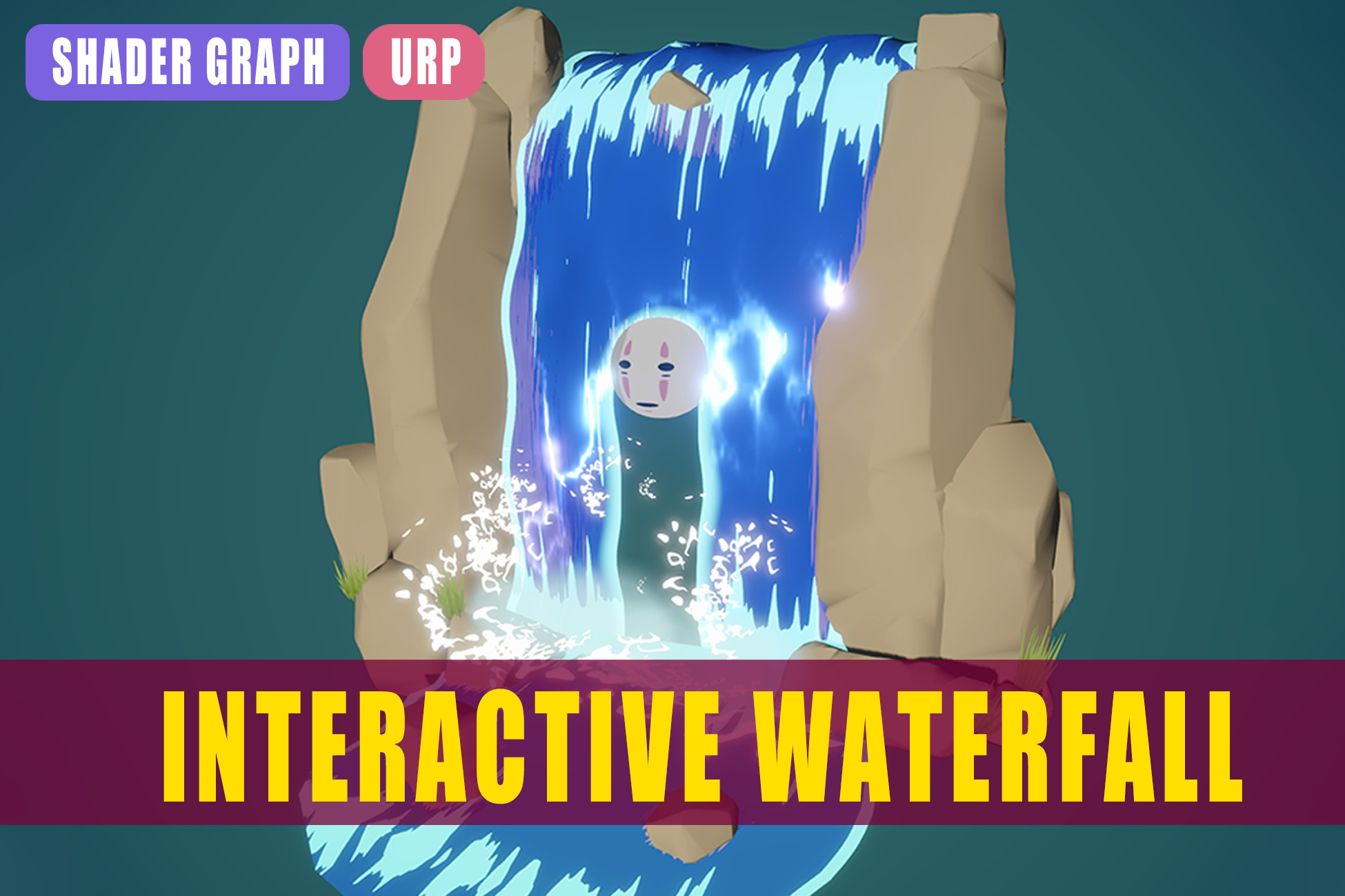 Stylized interactive water