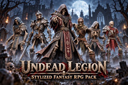 Undead Legion – Stylized Fantasy RPG Pack