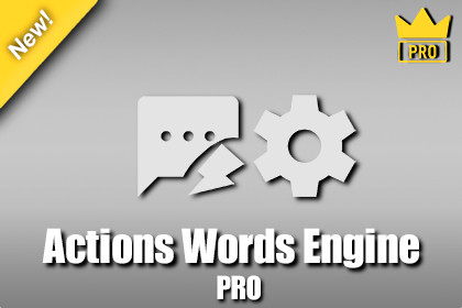 Actions Words Engine PRO