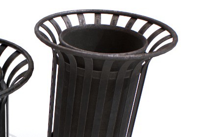 Park Trash Can 2