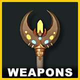 Stylized Desert Fantasy Weapons - Low Poly Asset Pack
