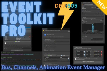 Event Toolkit Pro - Bus, Channels, Animation Event Manager