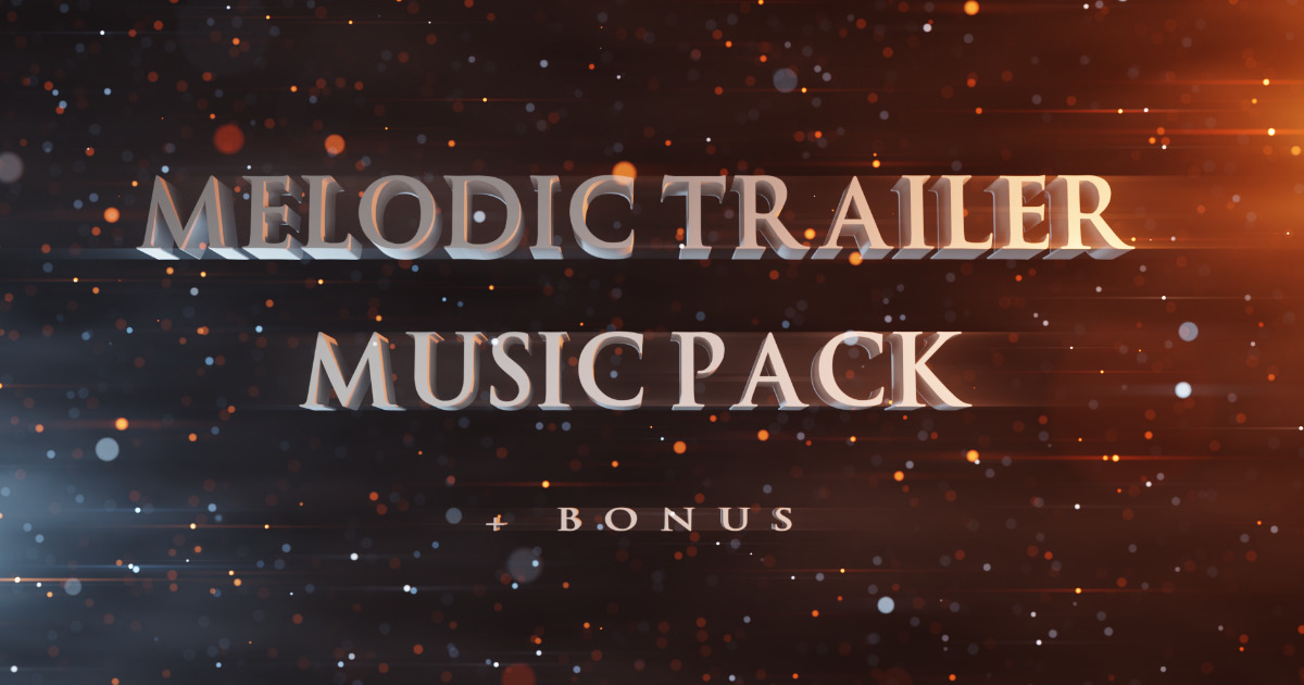 Melodic Trailer Music Pack Bonus Orchestral Music Unity Asset Store