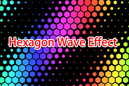 Hexagon Wave Effect By maything