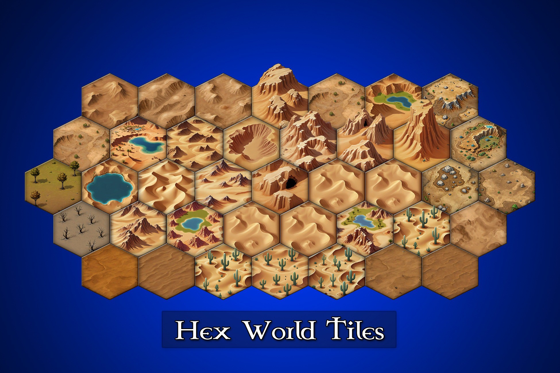 Hex World Tiles | 2D Environments | Unity Asset Store