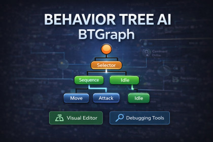 Behavior Tree AI System for Unity – BTGraph Visual Editor