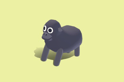 Mountain Gorilla - Quirky Series