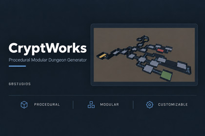 CryptWorks — Modular Dungeon Builder