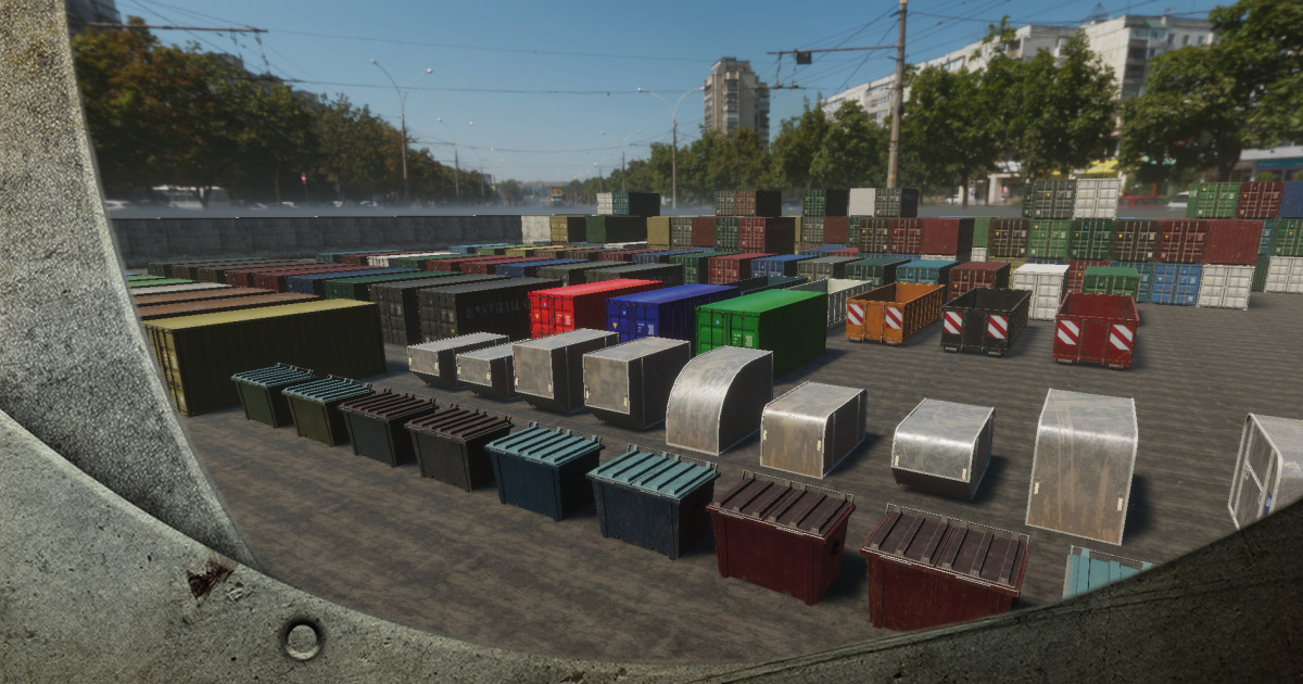 Container collection | 3D Industrial | Unity Asset Store