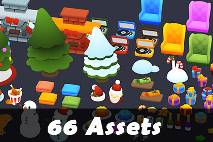 Christmas Pack - 3D Game Kit