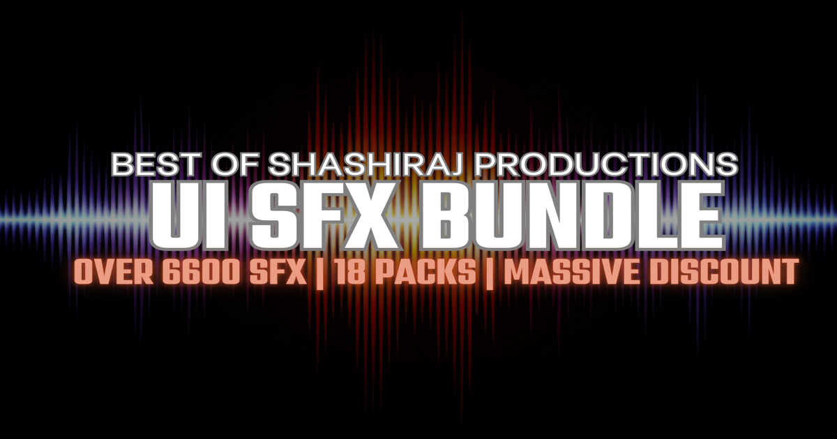 UI SFX BUNDLE | Audio Sound FX | Unity Asset Store