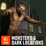 Horror Pack — Monsters & Dark Environments
