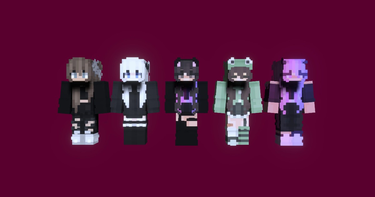 Voxel Girl Character Pack | 3D Characters | Unity Asset Store