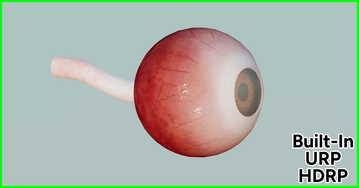 Eye Animation Unity Human Eye Anatomy | Characters | Unity Asset Store