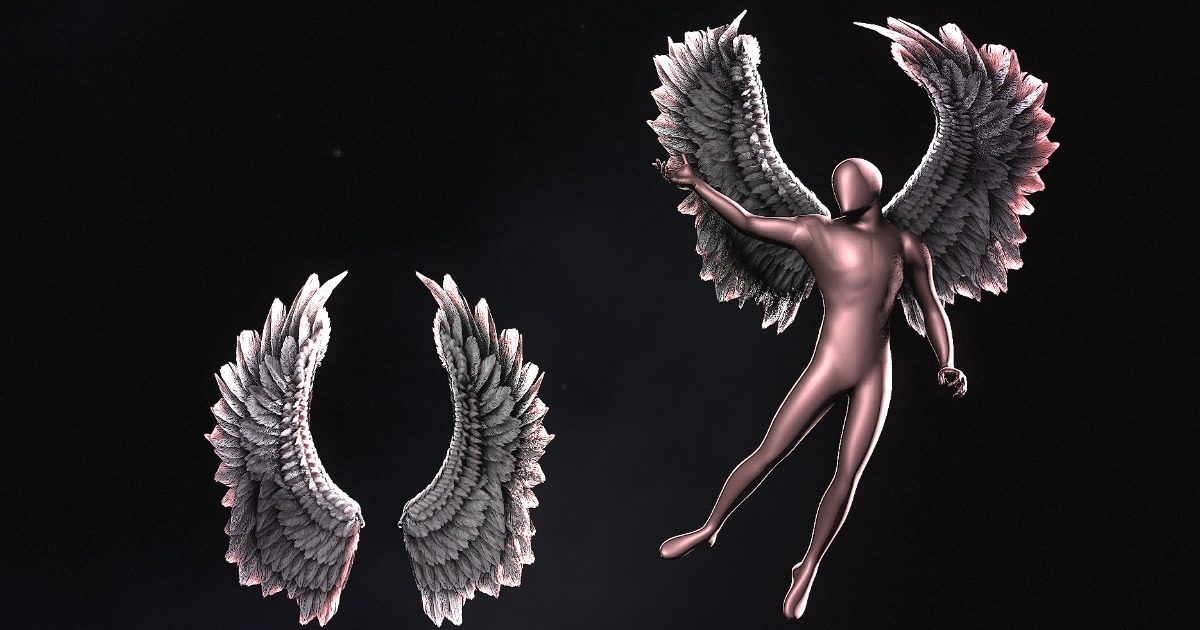 Angel Wings first | Characters | Unity Asset Store