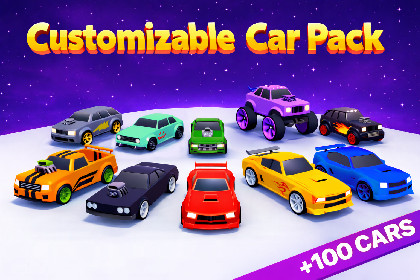 Customizable Arcade Car Pack