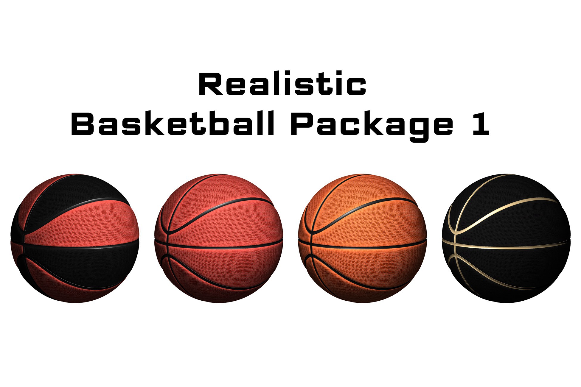 Unity Bascketball Texture Realistic Basketball Pack | 3D Props | Unity Asset Store